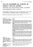 Taxa de mortalidade por acidentes de trânsito e frota de veículos* Mortality rate associated to traffic accidents and registered motor vehicles