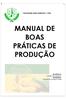 MANUAL DE BOAS PRÁTICAS DE PRODUÇÃO