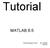 Tutorial MATLAB 6.5. Thaís Rodrigues Tonon RA: 046655 Turma B