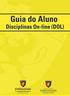 Guia do Aluno - Disciplinas On-line (DOL)