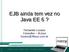 EJB ainda tem vez no Java EE 6? Fernando Lozano Consultor 4Linux lozano@4linux.com.br