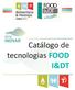 Catálogo de tecnologias FOOD I&DT