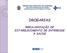 DROGARIAS REGULARIZAÇÃO DE ESTABELECIMENTO DE INTERESSE À SAÚDE