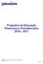 Programa de Educação Financeira e Previdenciária 2010-2011