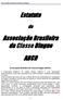Estatuto. Associação Brasileira da Classe Dingue (ABCD).