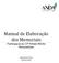 Manual de Elaboração dos Memoriais. Participação no 13º Prêmio Mérito Fitossanitário