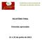 Conferência Intermunicipal de Educação da Baixada Santista RELATÓRIO FINAL. Emendas aprovadas