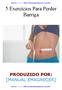 5 Exercícios Para Perder Barriga