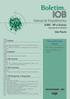 Boletimj. Manual de Procedimentos. ICMS - IPI e Outros. São Paulo. Federal. Estadual. IOB Setorial. IOB Comenta. IOB Perguntas e Respostas