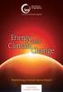 Energy Climate and Change