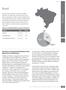 BRAZIL. Brazil. Prevalence and Sectoral Distribution of the Worst Forms of Child Labor