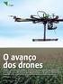 O avanço dos drones. Capa