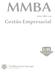 MMBA. Mini MBA em. Gestão Empresarial