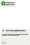 TC - IOT CSD M2M Emulator. Emulador de ligações comutadas de comunicação de dados (Circuit Switched Data) Versão: 1.