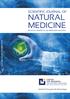 NATURAL MEDICINE SCIENTIFIC JOURNAL OF REVISTA CIENTÍFICA DE MEDICINA NATURAL. Instituto Português de Naturologia