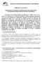 EDITAL N 143/2013 PROCESSO SELETIVO PÚBLICO E SIMPLIFICADO PARA CONTRATAÇÃO DE PROFESSOR UNIVERSITÁRIO EM CARÁTER TEMPORÁRIO