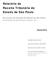 Relatório da Receita Tributária do Estado de São Paulo