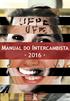 MANUAL DO INTERCAMBISTA 2016