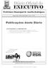 EXECUTIVO. Prefeitura Municipal de Amélia Rodrigues. Quarta Feira 08 de Abril de 2015 Ano I N 515. Publicações deste Diário