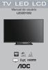 TV LED LCD. Manual do usuário LE32D1352. Ergo Swivel Stand