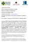 DATA DO INÍCIO DO PRAZO PARA ENVIO DA PROPOSTA ELETRÔNICA: 26/05/2008. DATA E HORA DA ABERTURA DA SESSÃO PÚBLICA: 09/06/2008 às 9:00 HS