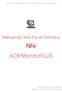 NFe ACBrMonitorPLUS. Manual da Nota Fiscal Eletrônica. OASyS Informática (Office Automation System)