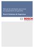 Manual de solicitação para envio de equipamento em garantia. Bosch Sistemas de Segurança