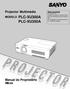 PLC-XU350A. Projector Multimédia. Manual do Proprietário MODELO PLC-XU300A