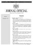 JORNAL OFICIAL. Sumário REGIÃO AUTÓNOMA DA MADEIRA. Quarta-feira, 11 de dezembro de 2013. Série. Número 173