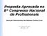 Proposta Aprovada no 8º Congresso Nacional de Profissionais Inserção Internacional do Sistema Confea/Crea