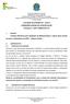 COTAÇÃO ELETRÔNICA N 19/2014 CONDIÇÕES GERAIS DE CONTRATAÇÃO Processo n.º 23371.000055.2014-19