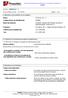 FICHA DE INFORMAÇÕES DE SEGURANÇA DE PRODUTOS QUÍMICOS FISPQ. Produto: POROSO SC - C Data da última revisão: 01/11/2010 Página: 1 de 5 POROSO SC - C