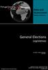 General Elections. Legislativas. dossiers. State and. Estado e Governo. Portugal Economy Probe (PE Probe) Last Update Última Actualização: 29-09-2015