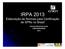 IRPA 2013. Elaboração de Normas para Certificação de SPRs no Brasil. Eduardo Mendonça Costa CNEN/DRS/DINOR 2013