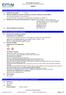 Ficha de dados de segurança conforme 1907/2006/EC (REACH), 453/2010/EC, 2015/830/EU PERLEX