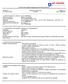 Ficha de Informação de Segurança de Produto Químico. PRODUTO Metano, Comprimido Página 1 / 5 FIS.SEDC 23.062 Revisão 0 Data: 12/06/2007