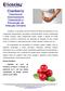 Cranberry (Vaccinium macrocarpon) Tratamento e Prevenção da Infecção Urinária