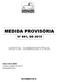 MEDIDA PROVISÓRIA Nº 691, DE