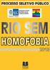 PROCESSO SELETIVO PÚBLICO RIO SEM HOMOFOBIA