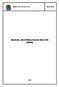 MINISTÉRIO DA DEFESA MANUAL DE MOBILIZAÇÃO MILITAR (MMM)