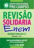 PRO CAMPUS 31 anos de serviços prestados à educação do Piauí PRO CAMPUS - procampus@procampus.com.br - www.procampus.com.br
