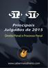 PRINCIPAIS JULGAMENTOS DE 2015 STF E STJ DIREITO PENAL E PROCESSO PENAL