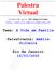 Palestra Virtual. Tema: A Vida em Família. Palestrante: Amália Silveira. Promovida pelo IRC-Espiritismo http://www.irc-espiritismo.org.