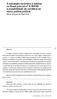 A educação de jovens e adultos no Brasil pós-lei nº 9.394/96: a possibilidade de constituir-se como política pública Maria Margarida Machado