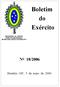 Boletim do Exército N 18/2006. Brasília - DF, 5 de maio de 2006. MINISTÉRIO DA DEFESA EXÉRCITO BRASILEIRO SECRETARIA-GERAL DO EXÉRCITO