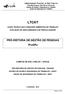 LTCAT LAUDO TÉCNICO DAS CONDIÇÕES AMBIENTAIS DE TRABALHO AVALIAÇÃO DE INSALUBRIDADE E DE PERICULOSIDADE PRÓ-REITORIA DE GESTÃO DE PESSOAS.