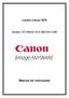 Lentes Canon EFS. Modelo: EF-S60mm f/2.8 MACRO USM. Manual de Instruções