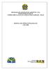 PROGRAMA DE AQUISIÇÃO DE ALIMENTOS PAA MODALIDADE ESTADUAL COMPRA DIRETA LOCAL DA AGRICULTURA FAMILIAR - CDLAF MANUAL DE OPERACIONALIZAÇÃO ANO 2008