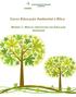 Curso Educação Ambiental e Ética