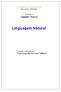 Linguagens e Programação Ano Lectivo 2006/2007. Relatório Trabalho Teórico. Linguagem Natural